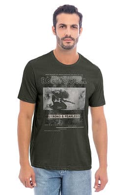 Camiseta Masculina Rock & Roll