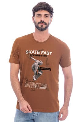 Camiseta Masculina Skate Fast