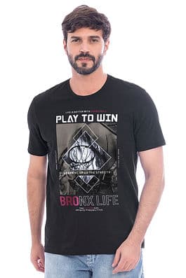 Camiseta Masculina Bronx