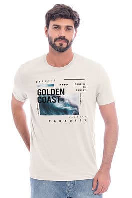 Camiseta Masculina Golden Coast