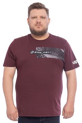 Camiseta Masculina Plus Size Own Way