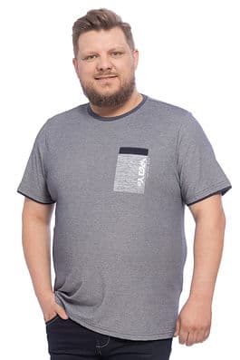 Camiseta Masculina Plus Size Estampada
